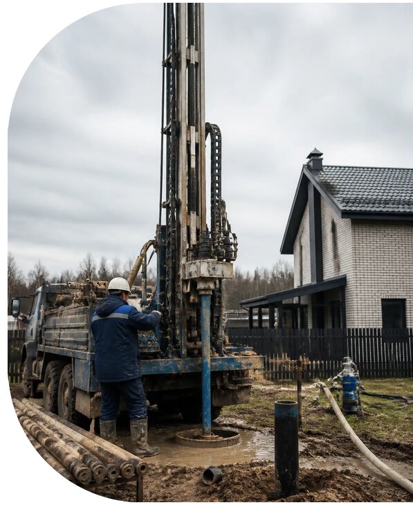 Бурение скважин на воду под ключ в Назарове от 123336 р. | АПаруса-Нрв
